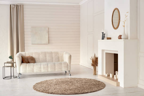 How to Anchor Your Living Room with an Oversized Rug