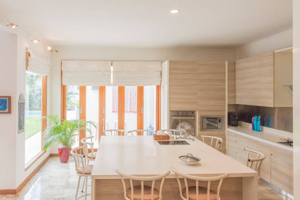 Turning a Basic Table into a Multi-Functional Kitchen Island